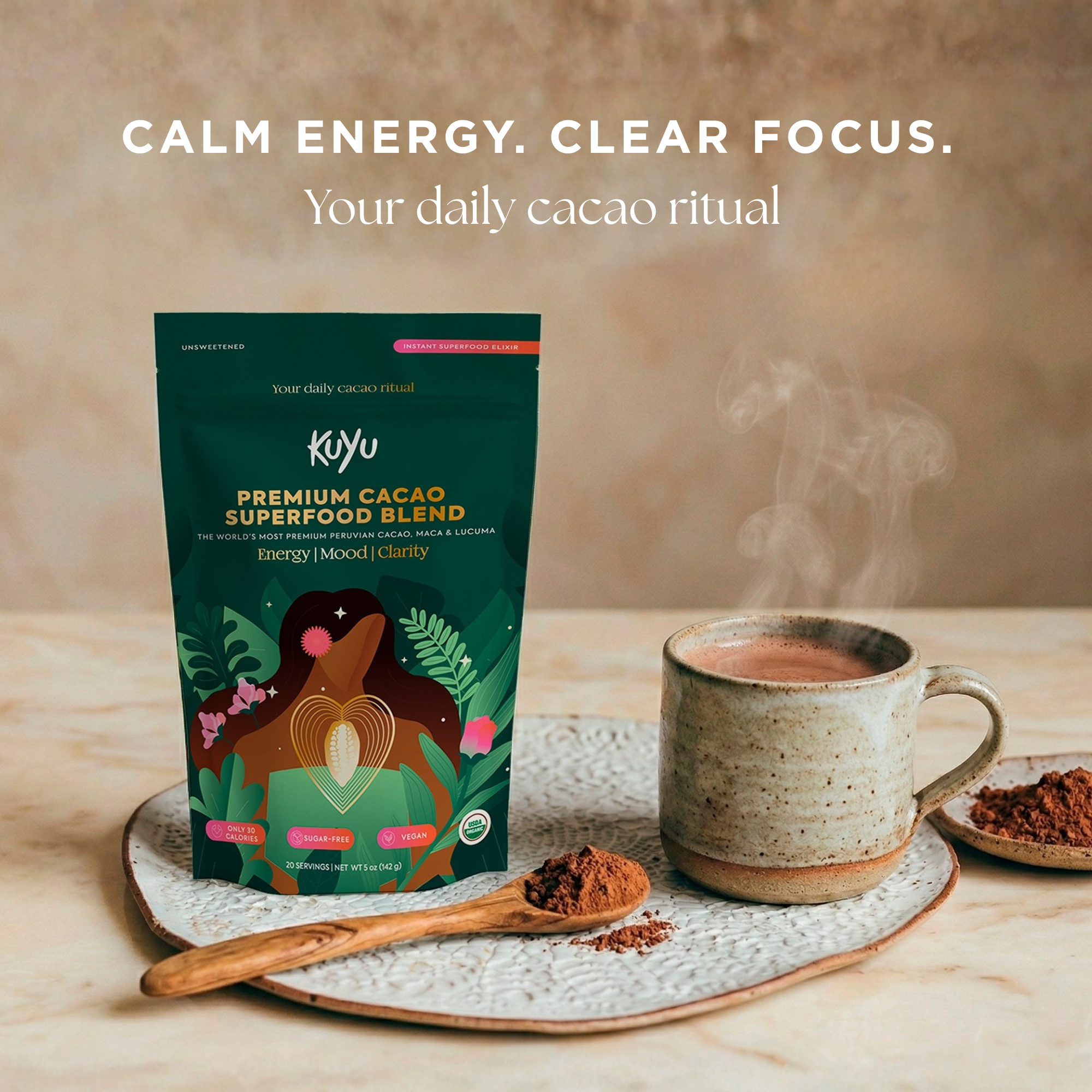 KUYU Cacao Superfood Blend