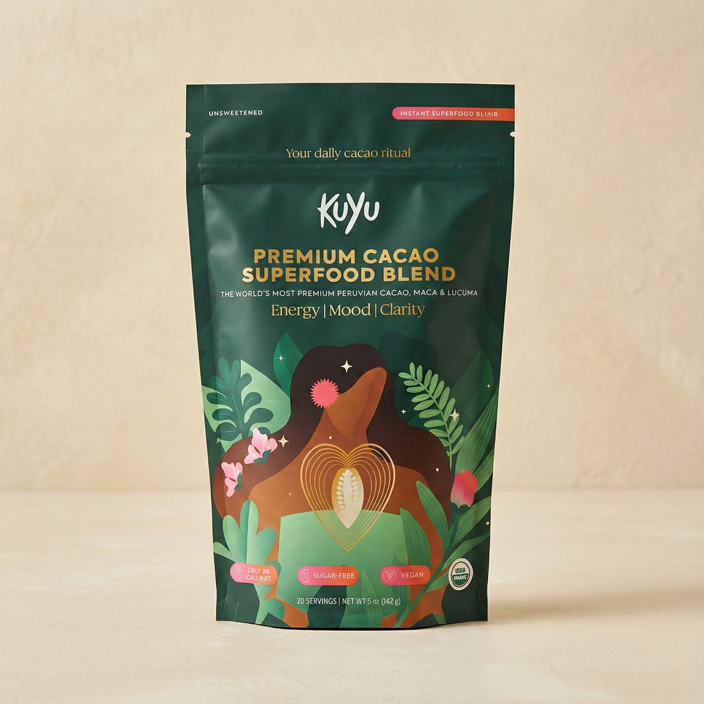 KUYU Cacao Superfood Blend